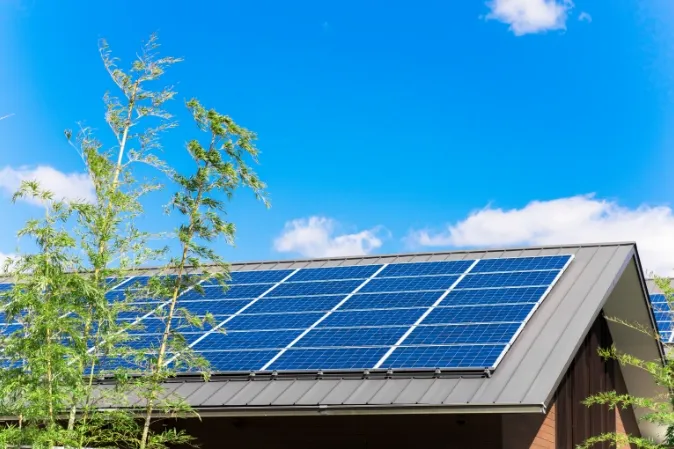 ソーラーパネルの画像