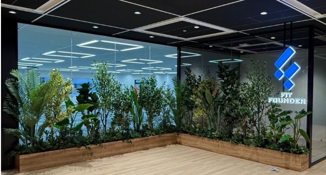 社内の画像