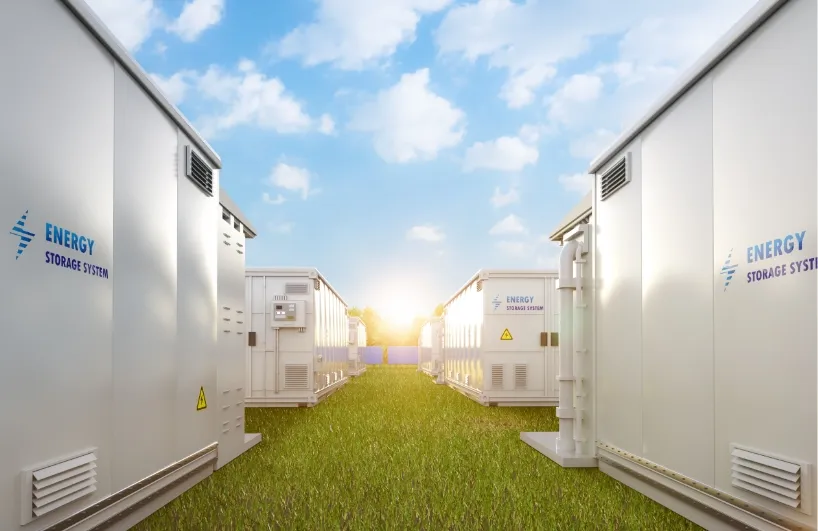 系統用蓄電池開発の画像