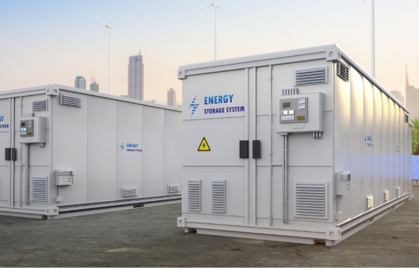 系統用蓄電池開発の画像